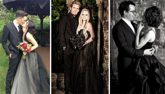 celebrity_black_wedding_dresses